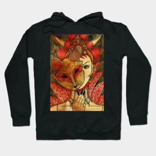 The Fox. Gothic Mysteries Design. Hoodie